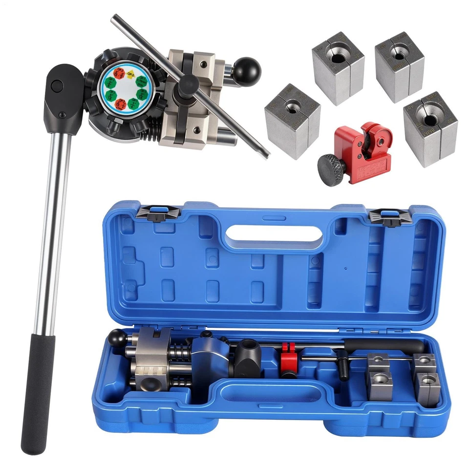 WOWSPEED Flangiatrice idraulica professionale tubo freno strumento sul veicolo kit flangiatura