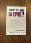 What Do You Meme? Memes Party Card Game, Complete, Pristine Condition — photo 1