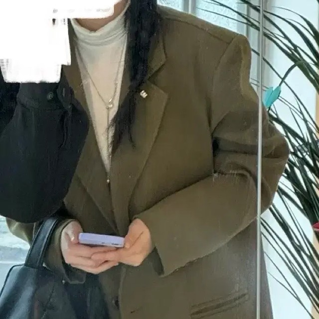 CeliTails Olive Oversized Jacket / Blazer, Soft & Trendy