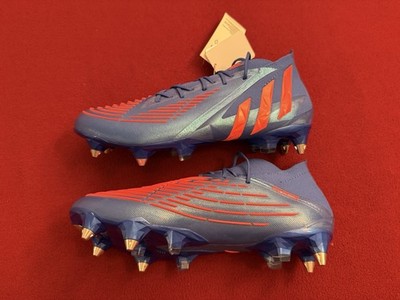 Adidas Predator Edge.1 SG Blue Red Soccer Cleats H02965 Size 9.5