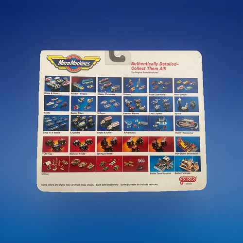 Vintage Rare 1991 Galoob Micro Machines Highway Patrol Adventures Collection #3 - Picture 5 of 5