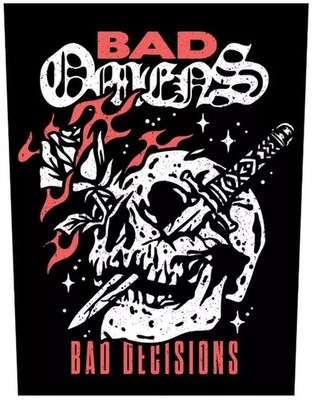 BAD OMENS - Rückenaufnäher Backpatch Bad Decisions