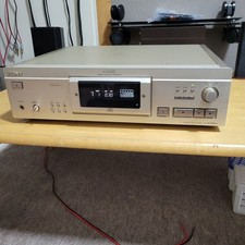 Sony CDP-XA55ES CD Player Deck Tray Issue Tested Used Audio Component