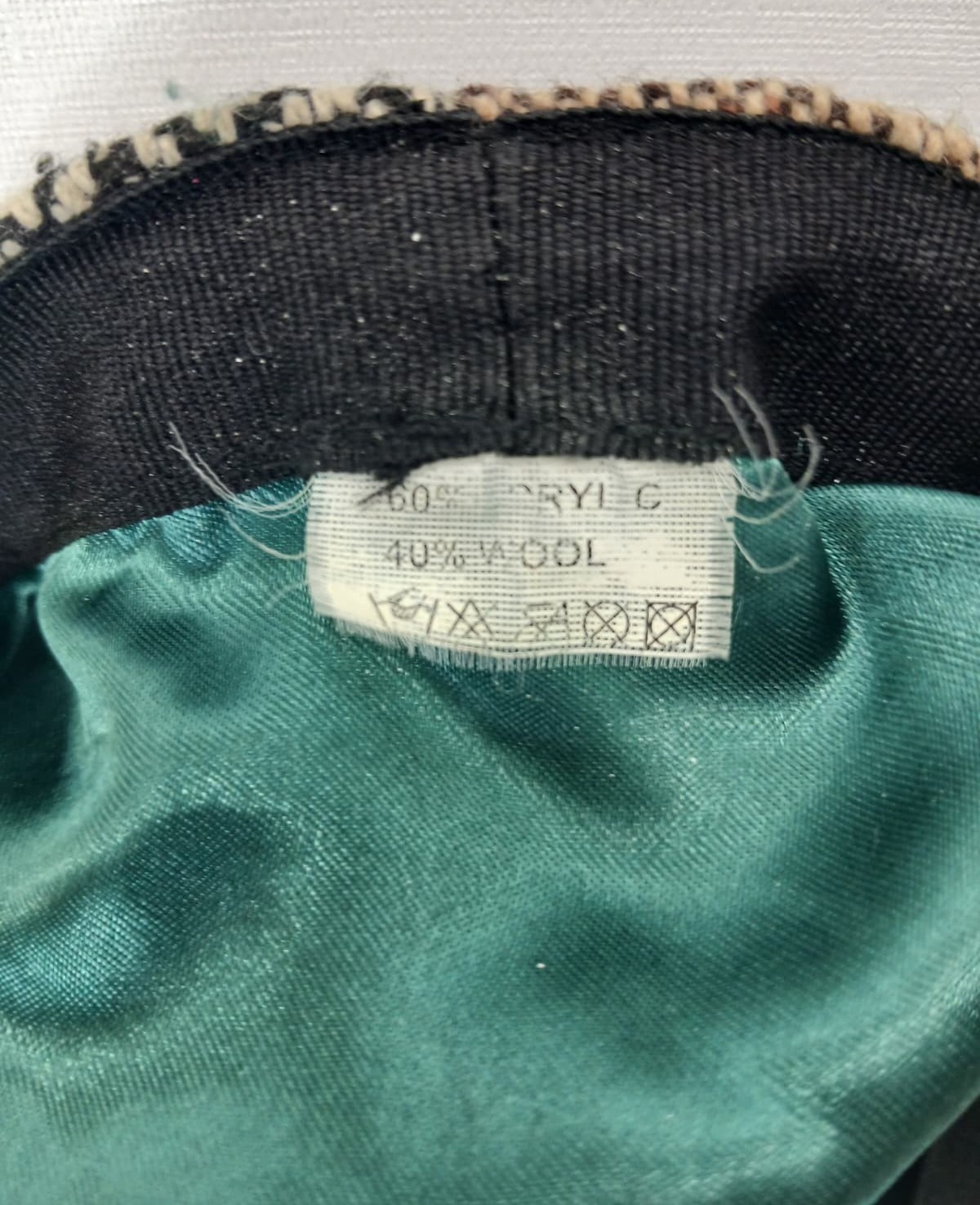 Patrick Francis Multicolor Tweed Patch Flat Cap E… - image 9