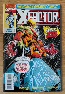 X-Factor #136- Marvel COMICS-1997- Vfn- Bagged & Boarded