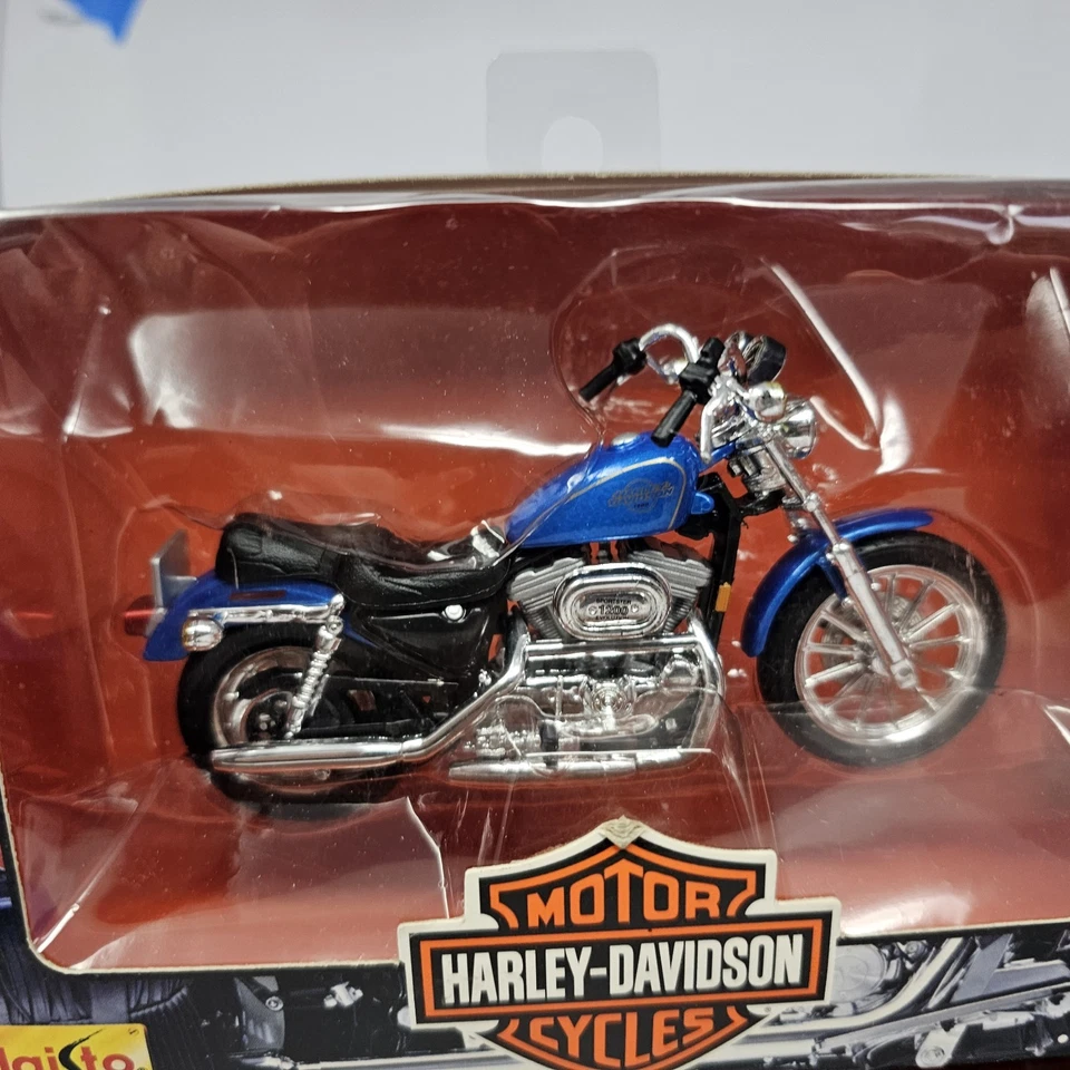 Lote Harley Davidson Moto 1/18 Diecast Maisto 31360 Juego Completo de 6 1997  Foto 2 de 4