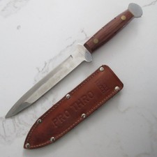 Edge Brand Pro Throw #403 Throwing Knife in Leather Sheath