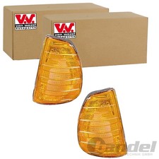 2X VAN WEZEL BLINKLEUCHTE BLINKER GELB VORNE PASSEND FÜR MERCEDES-BENZ 123