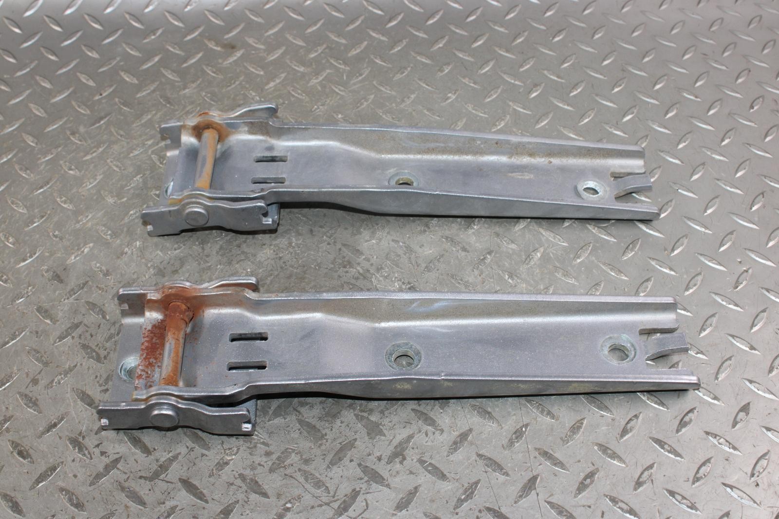 07-18 Wrangler Silver Rear Trunk Hatch Tailgate Pair Hinges 2x OEM Factory