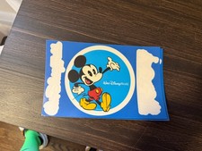 Walt Disney World Parks Logos Mickey Mouse Window Decal Sticker Page