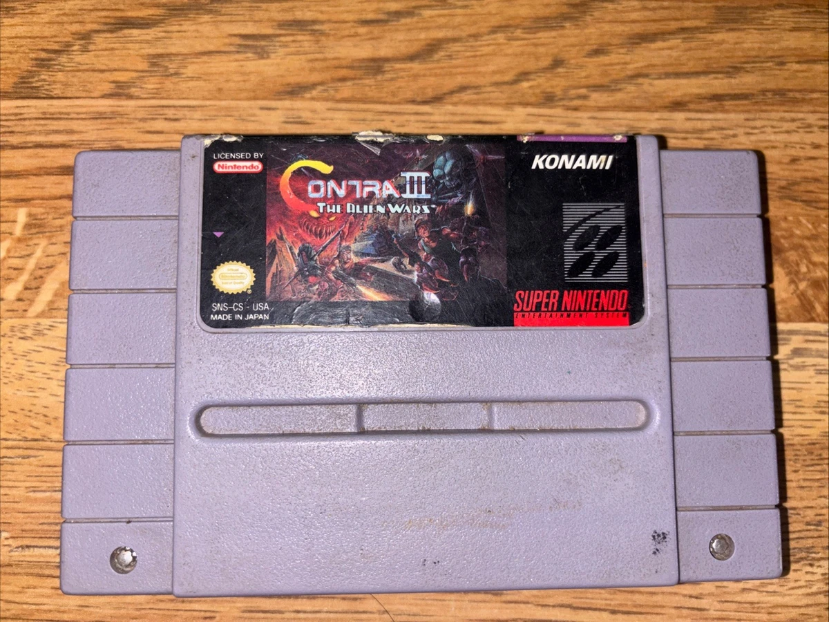 Contra III: The Alien Wars for sale | eBay