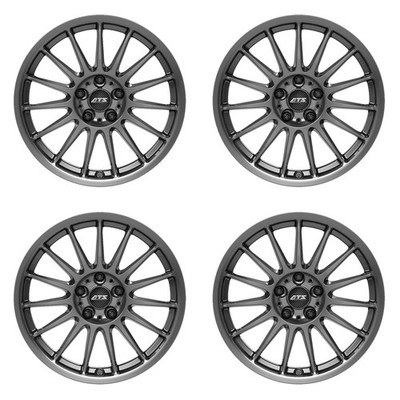 4 ATS Felgen StreetRallye 6.0Jx15 ET23 4x108 GREY für CITROEN C2 C3 C4 DS3