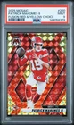 2025 Mosaic Patrick Mahomes II Fusion Red Yellow Choice /89 #200 PSA 9 MINT