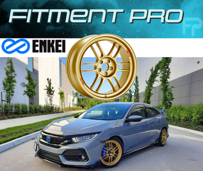 Enkei RPF1 Gold Wheel 17x8 5x114.3 +45mm Offset 73mm Hub Bore 3797806545GG