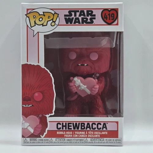 Funko Pop! Star Wars Chewbacca #419 Valentine's Day Edition