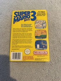 Super Mario Bros 3 Nintendo NES Boxed Manual