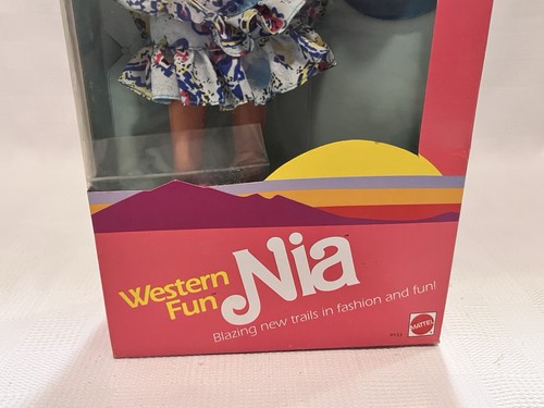 Muñeca Barbie Nia Friend Of Barbie Vintage Mattel Western Fun Nueva En Caja 1989 - Imagen 4 de 14