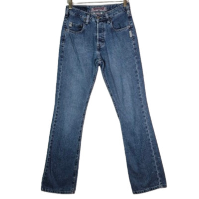 SILVER Clothing Company Vintage Y2K Button Fly Denim Jeans Womens Size 26/32