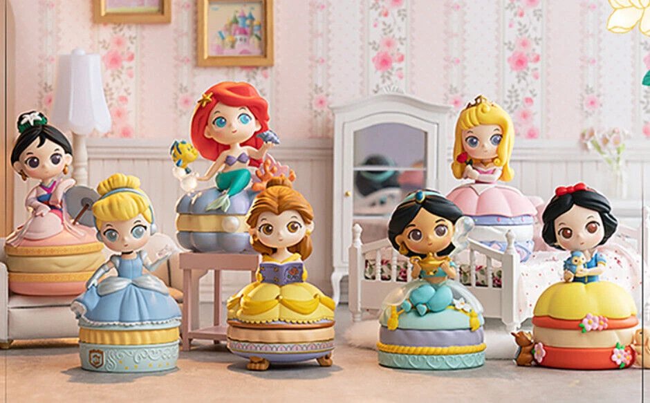 MINISO Disney Princesa Macaron Joyero Serie Caja Ciega Confirmada Figura Juguete Foto 3 de 4