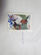 1991 Impel Derek Lee signed baseball Card