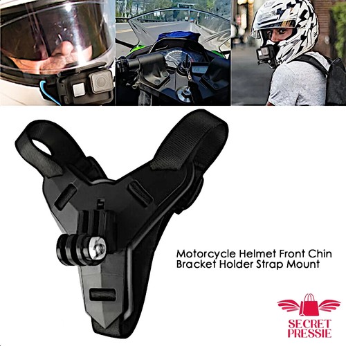Motorcycle Helmet Strap Mount for GoPro 