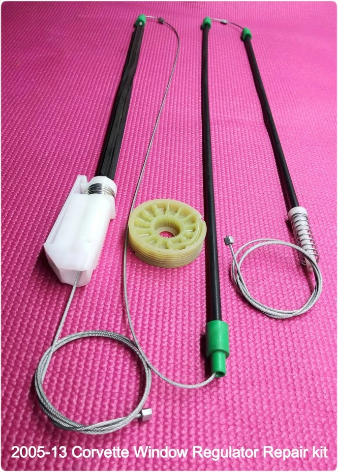 2005-13 Corvette C6 Window Regulator Repair Kit Fits Front RH  - Image 2 of 4