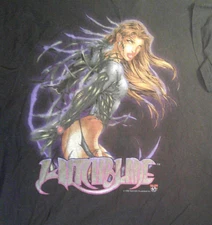 VINTAGE 1998 Witchblade T-shirt RARE Fashion Victim Top Cow