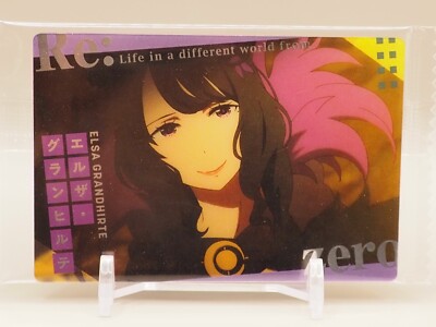 Elsa Granhiert Re:ZERO Starting Life in Another World Trading Card Japan X763