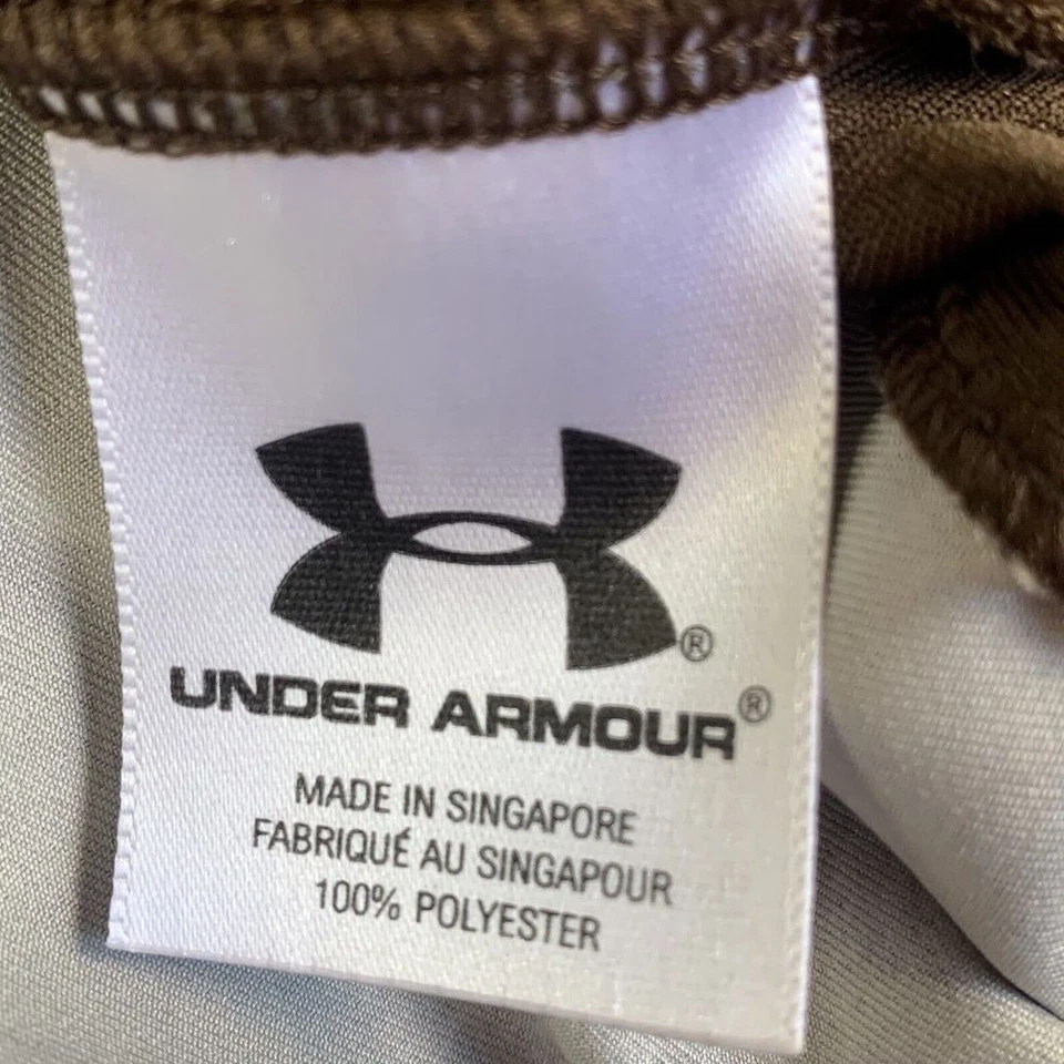 UnderArmour Mens Camo MossyOak Break Up Short Sleeve Size L Hunting - Image 3 of 4