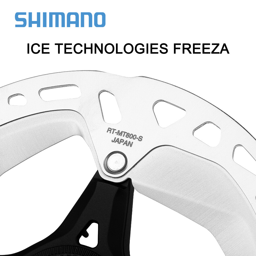 Disco Freno Shimano XT RT-MT800 180mm Center Lock - Ice-Tech Freeza Con Magnete, Per Mountain Bike
