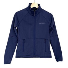 NWT Marmot Women's Leconte Fleece Jacket Navy Blue SZ XS