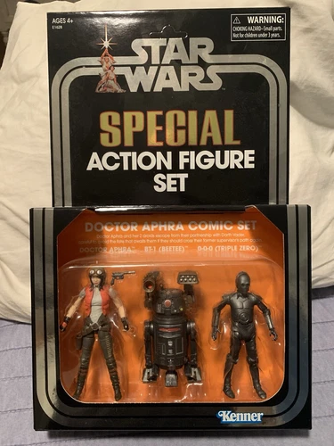 *Star Wars TVC Vintage Collection DOCTOR APHRA SDCC SPECIAL SET Unpunched