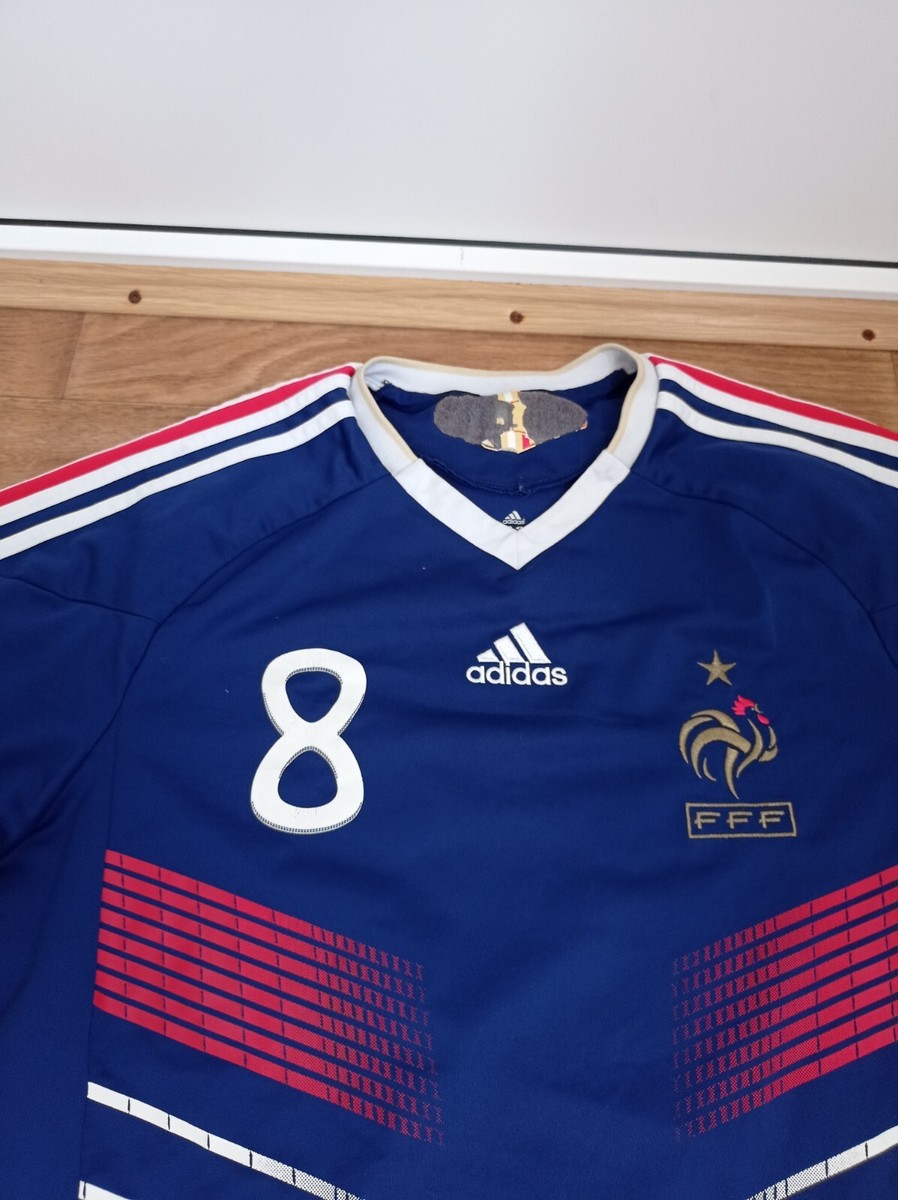 France 2009/10 #8 Gourcuff Football Team Home Shirt Maillot Jersey