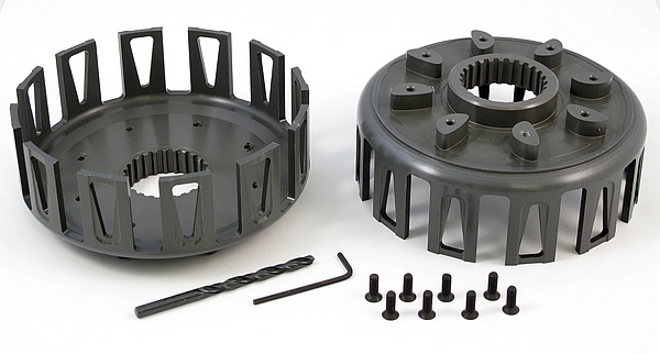 Cloche embrayage Kawasaki 250 KX Aoki Racing usinée pour moto de cross