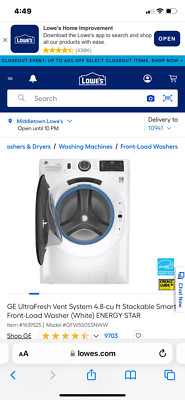 washing machine