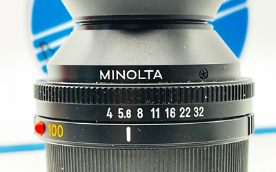 100mm F4 Minolta Macro Lens Macro Rokkor Minolta Auto Bellows