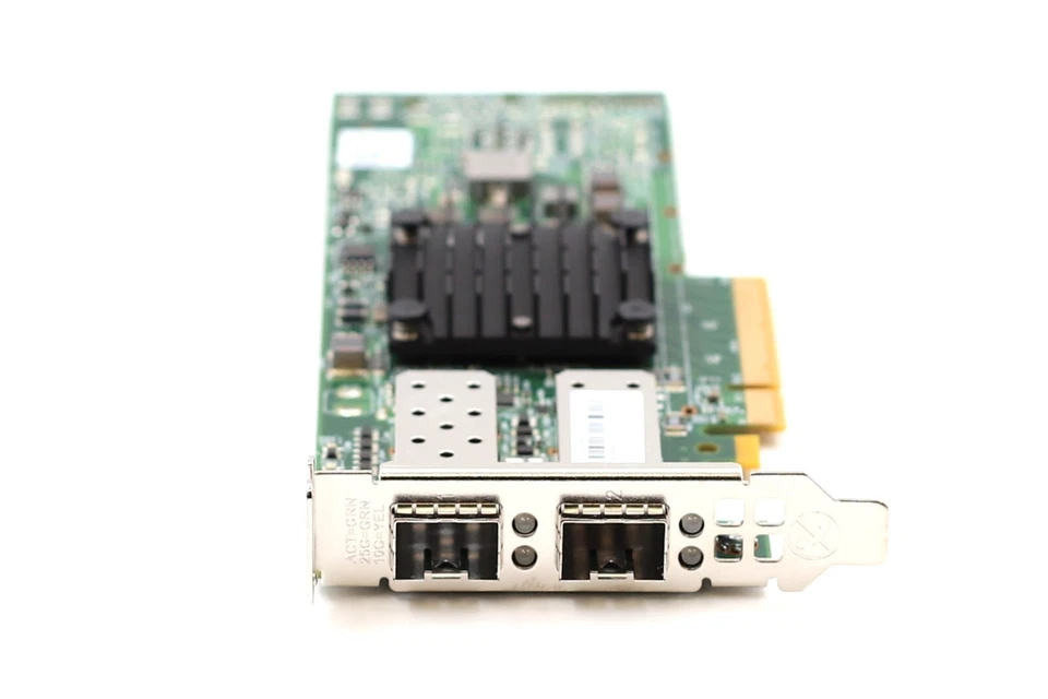 Сетевая карта Dell Broadcom 57414 25 Гбит/с два порта SFP PCIe Dell P/N:024GFD протестирована - Изображение 3 из 4