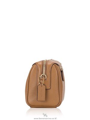 NWT COACH 76629 Mini Bennett Satchel Crossgrain Leather Shoulder