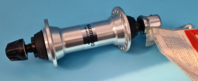 HB-MC12 SHIMANO PARALLAX VR Nabe front Hub silber 36 Loch mit Schnellspanner NOS