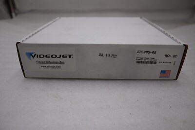 NEW IN BOX VIDEOJET FIBER OPTIC PRODUCT DETECTOR SEIC25A 375085-05 STOCK H266