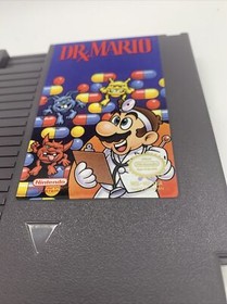 Juego Dr. Mario ORIGINAL Nintendo NES sin probar