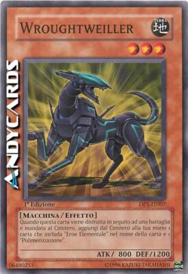 WROUGHTWEILER   (Wroughtweiler)   Common   DP1 IT007   1Ed   Yugioh! ANDYCARDS