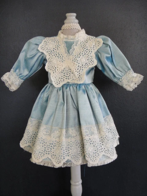 Blue Silk dress for 11 12