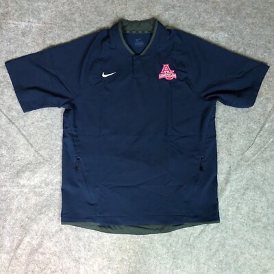 American Eagles Mens Jacket Large Navy Pullover Hot Jacket Baseball NCAA Sport U