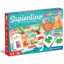 Clementoni Sapientino Montessori Banchetto con Schede Educative 3 Anni+