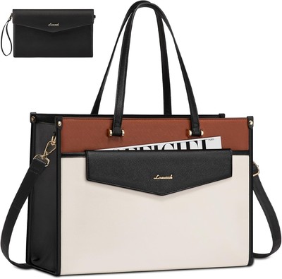 LOVEVOOK Laptop Bag for Women15.6 inch 16 Compatible / Apple MacBook Laptop Case