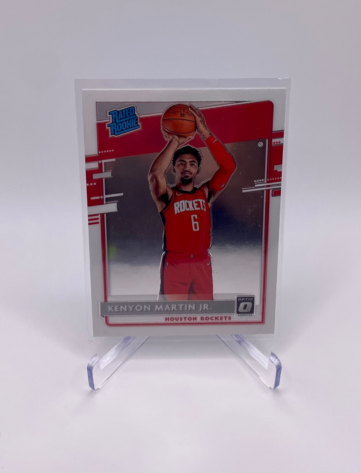 2020-21 Donruss Optic Kenyon Martin Jr. #197 Rated Rookie Rockets RC