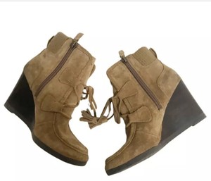 franco sarto wedge booties