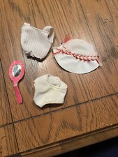 Vintage Barbie Clothing Bathing Suit And Hat