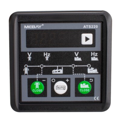 Genset ATS controller ATS220 4 Digits LED Display Generator Switch Module Panel